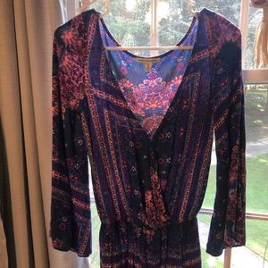 American Eagle Paisley romper